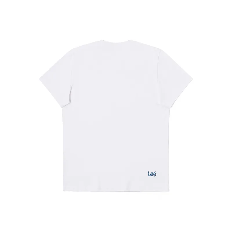 Lee T Shirts Men White-1