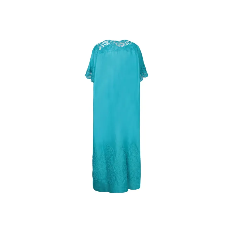 ERMANNO SCERVINO Short Sleeved Dress Women's Blue-1