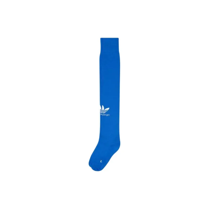 Balenciaga X Adidas Mens Soccer Socks Blue-0