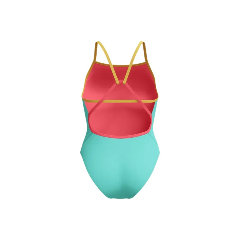 Speedo Endurance Solid Tri Back One piece Swimsuit Women's-1
