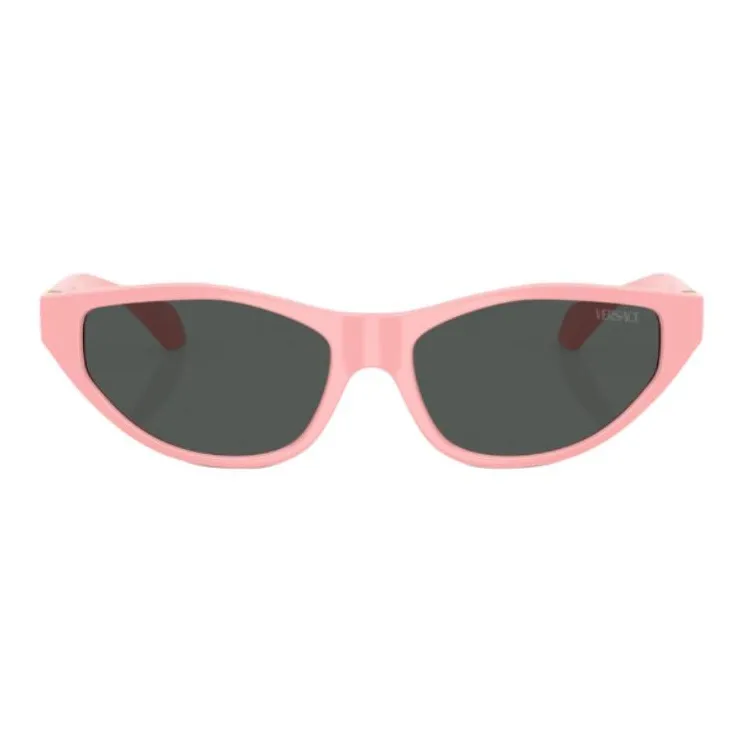 VERSACE Metal Cat Eye Sunglasses Unisex Pink-1