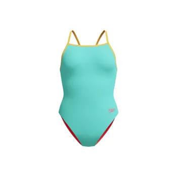Speedo Endurance Solid Tri Back One piece Swimsuit Women's