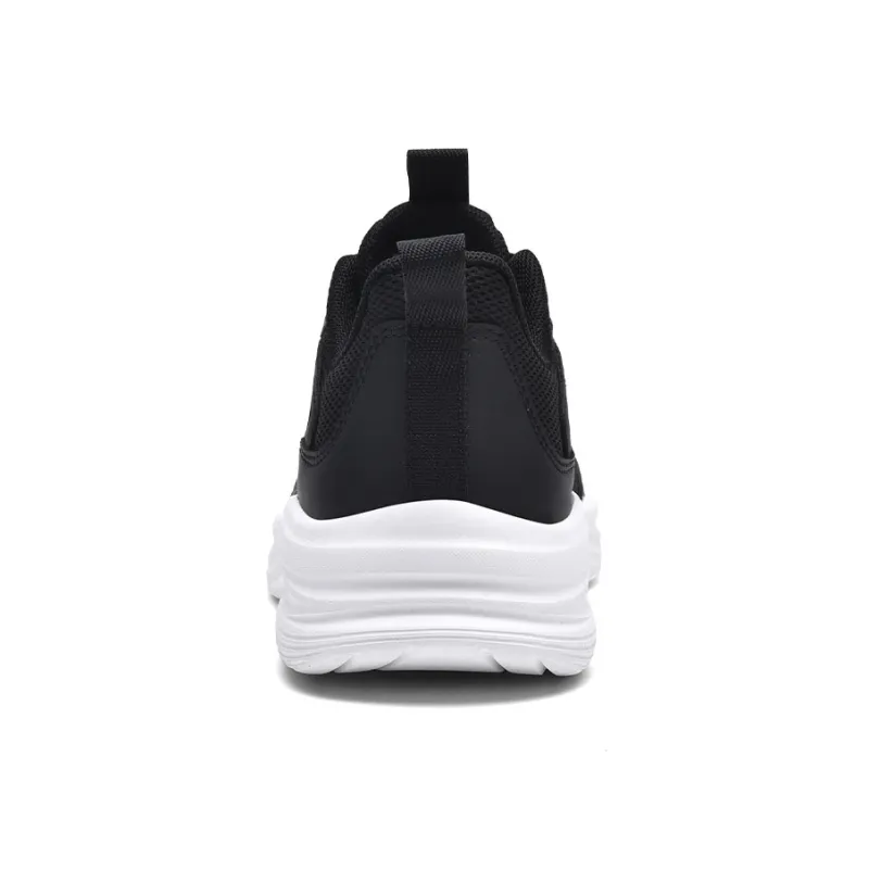 LOTTO Sportlife Durable Breathable Low-Top Casual Running Shoes Women's Black White-3