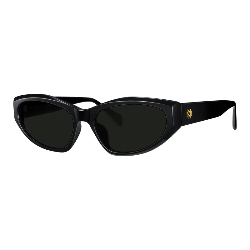 Disney Plate Frame Cat Eye Sunglasses Unisex Black-3