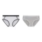 2 Pack (White+Gray)