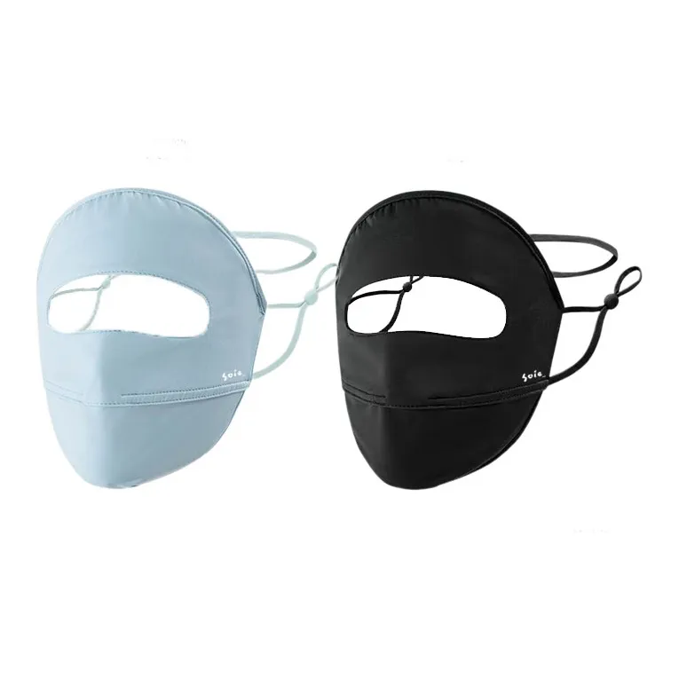 SOIE Polyester Sun Protection Masks Women's-7