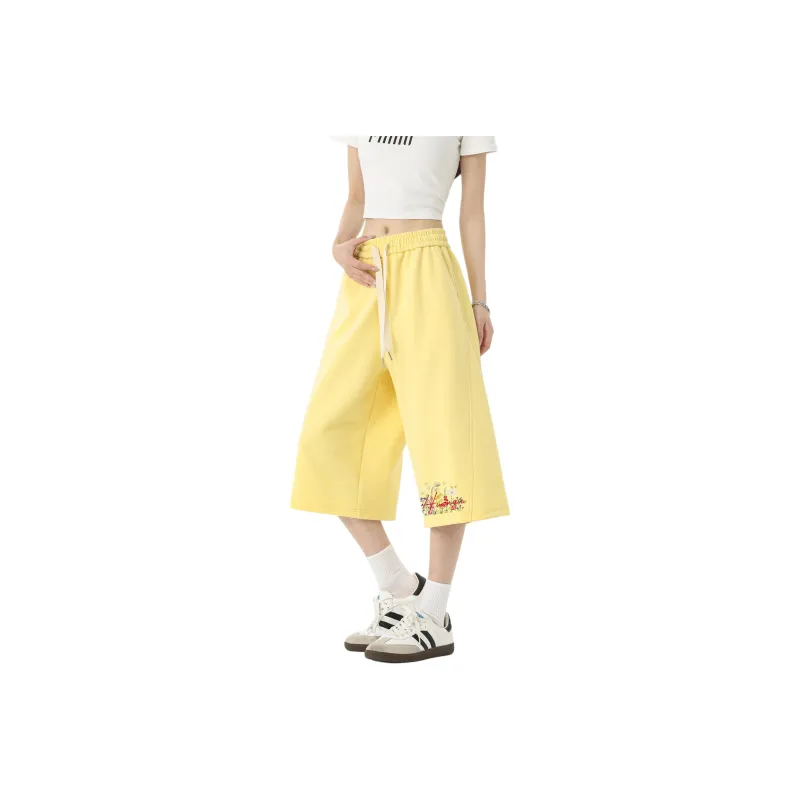 HUANQIU Casual Shorts Unisex-9