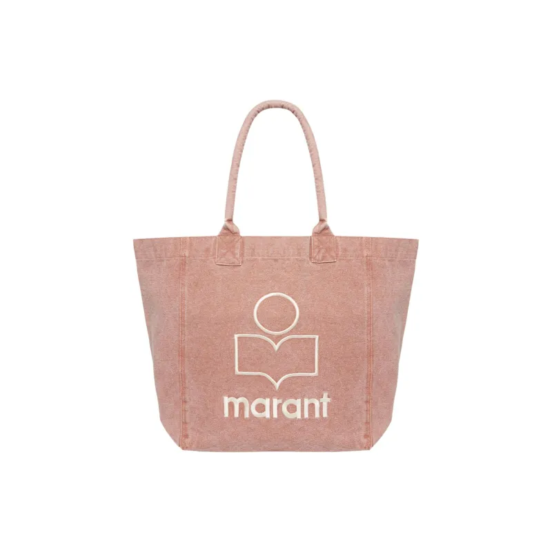 ISABEL MARANT Cotton Tote Bag, Shopping Bag, Handbag Women's Pink-0