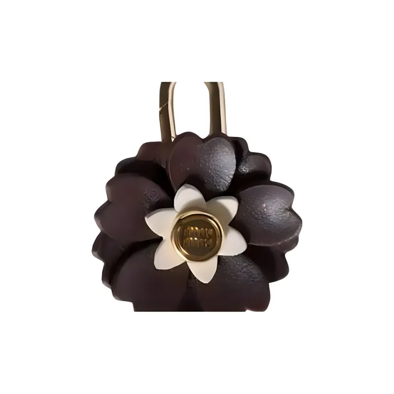 MIU MIU Calfskin Bag Accessory Women's Heather & White-4