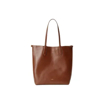 Polo Ralph Lauren Bellport Cow Leather Tote Bag, Shopping Bag, Handbag, Shoulder Bag Women's Leather Color