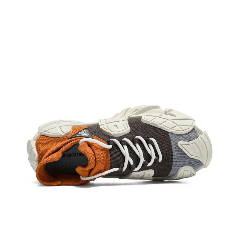 Binary Low Top Chunky Sneakers Men's-3