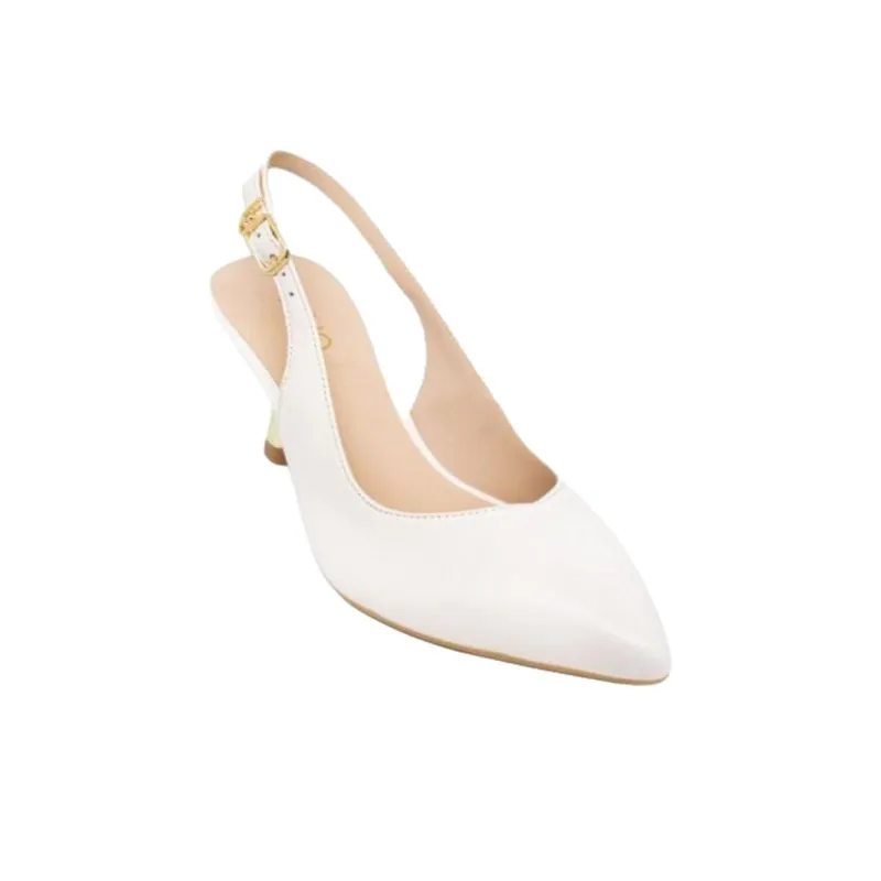 LIU·JO Slim Heel High Heels 6cm Women's White-2