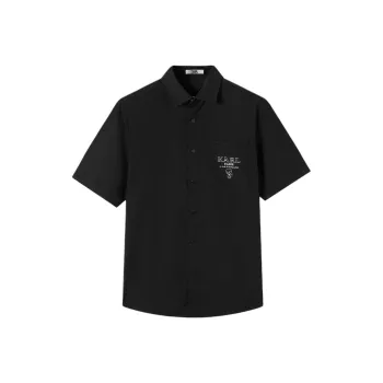 KARL LAGERFELD Shirt Men's Black