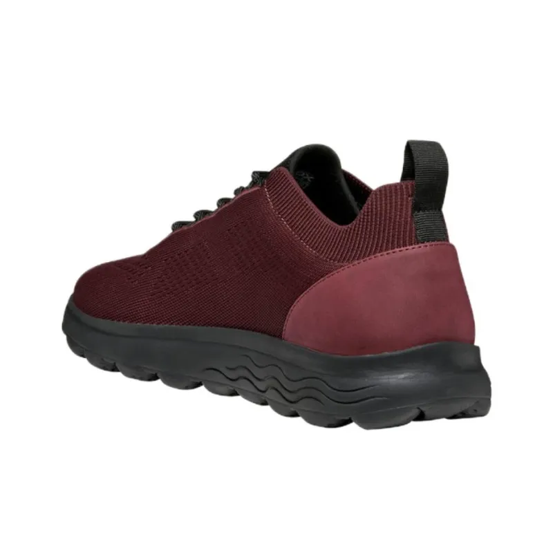 GEOX Spherica Low Top Casual Shoes Men's Burgundy-3