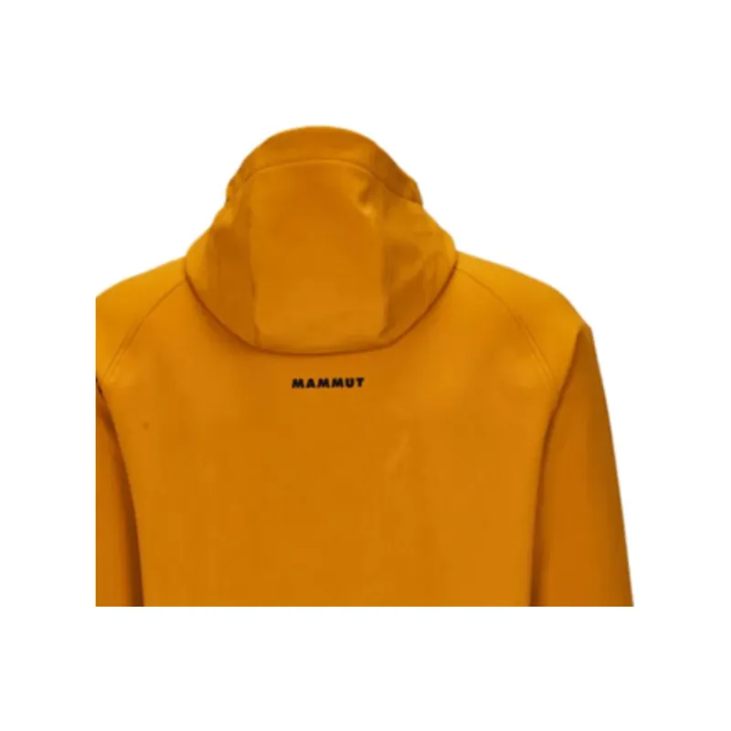MAMMUT Clion Jackets Coats Unisex Brown Yellow Comes With Necklace-2