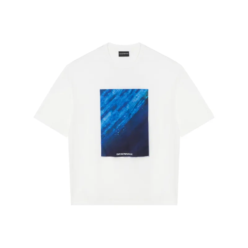 GIORGIO ARMANI T Shirts Men White-0