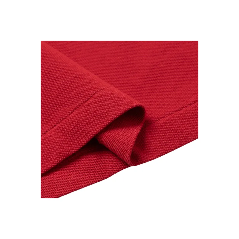 Burberry Polo Shirts Men Red-3