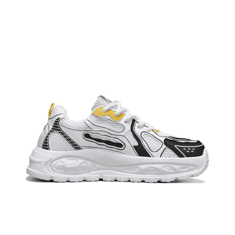 M.M Party Anti Slip Wear Resistant Low Top Chunky Sneakers Men-1