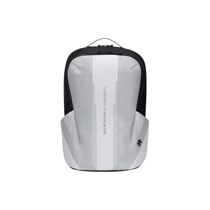 DESCENTE Training Series Knitted Jacquard Backpack Regular Men's White-0