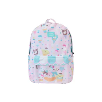 Loungefly ×Disney/Disney Collaboration Nylon Fabric Backpack Women's Light Pink