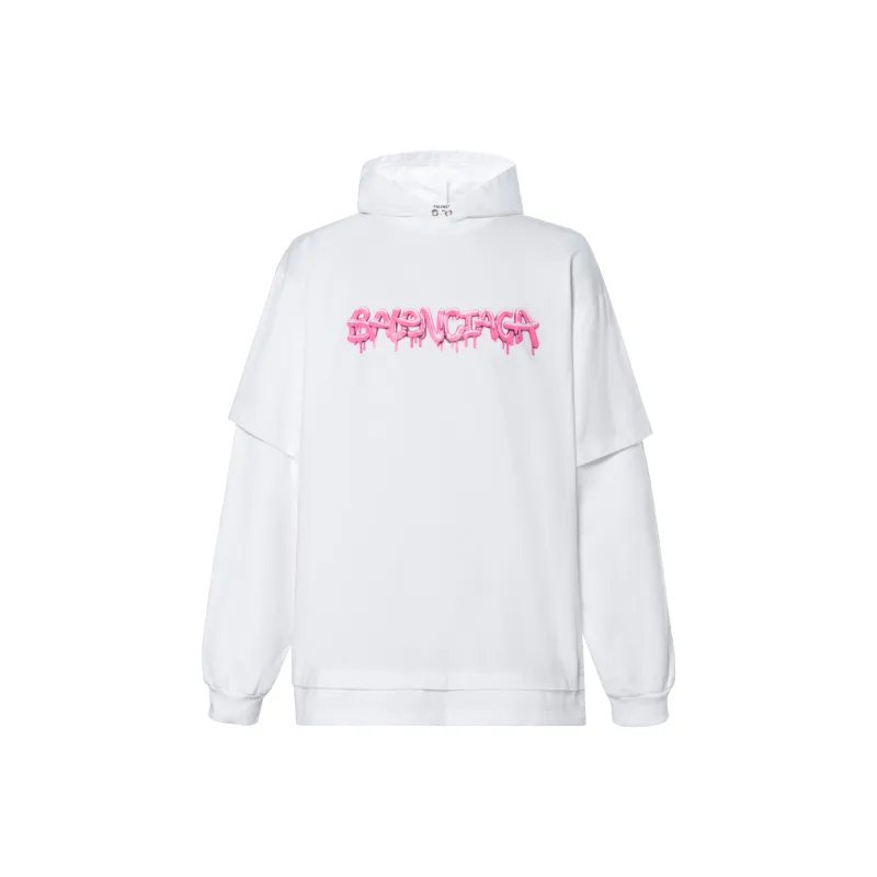 Balenciaga Double Long Sleeve Hoodie-0