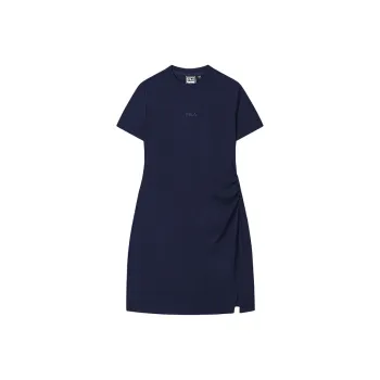 FILA ORIGINALE Short Sleeved Dress Women's Dark Silent Blue DB