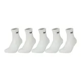 Soft and Warm Loop Socks-White (5 Pack)