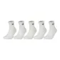 Soft and Warm Loop Socks-White (5 Pack)