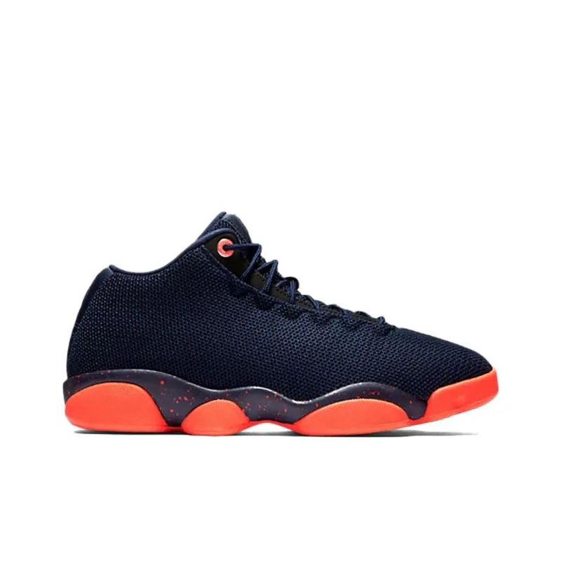 Jordan Horizon Abrasion Resistant Low Top Vintage Basketball Shoes Men's Red Black-1