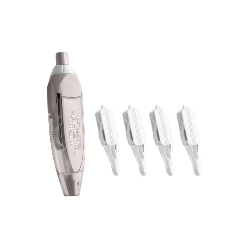 REBECCA LIM'S Push Activated Refillable Smooth For Students Correction Fluid/Correction Tape/Correction Patch-12