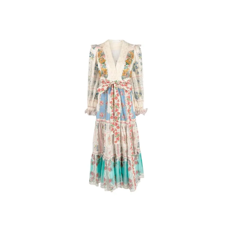 Zimmermann Long Sleeved Dresses Women's White-0