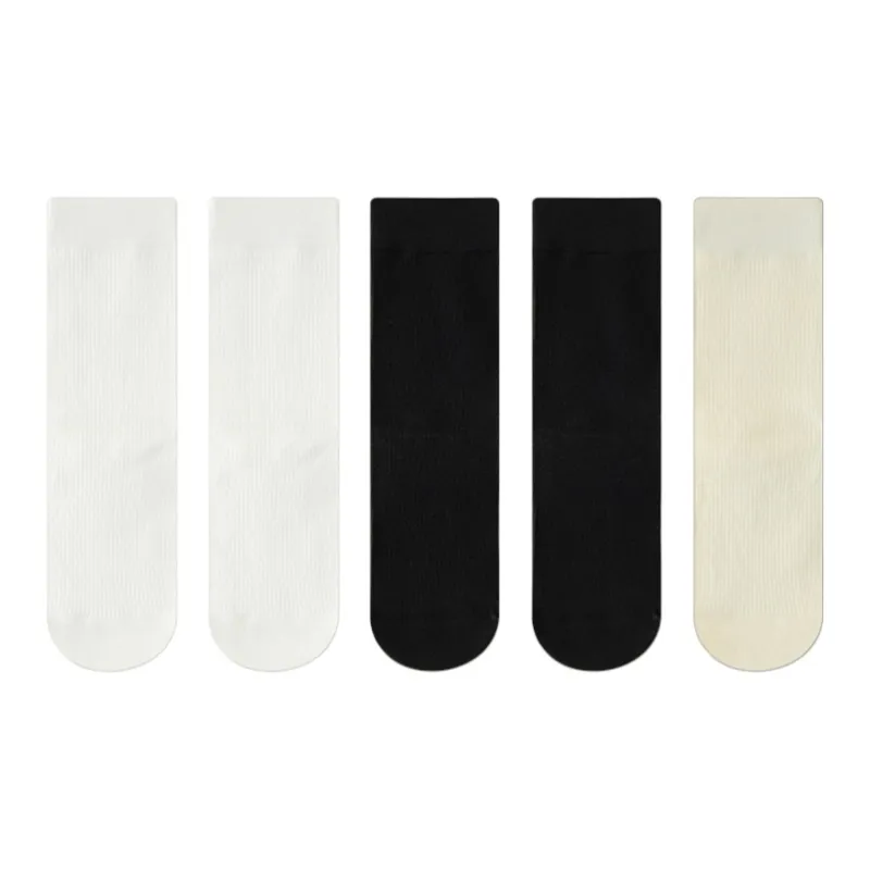 JIAZINI Mid Calf Socks Women's 5 Pack-7
