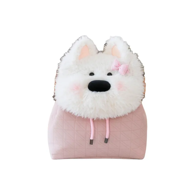 Meow In The Grass Suede Backpack Regular Women's Multicolor-9