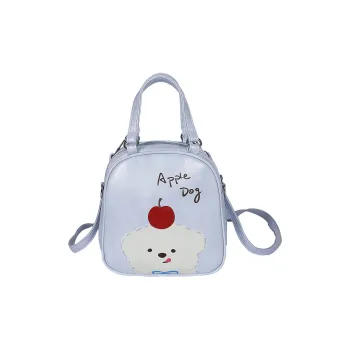 Teddy Bear Collection PU Backpack Women's Multicolor