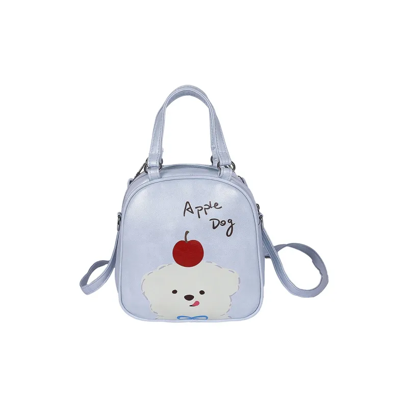 Teddy Bear Collection PU Backpack Women's Multicolor-0