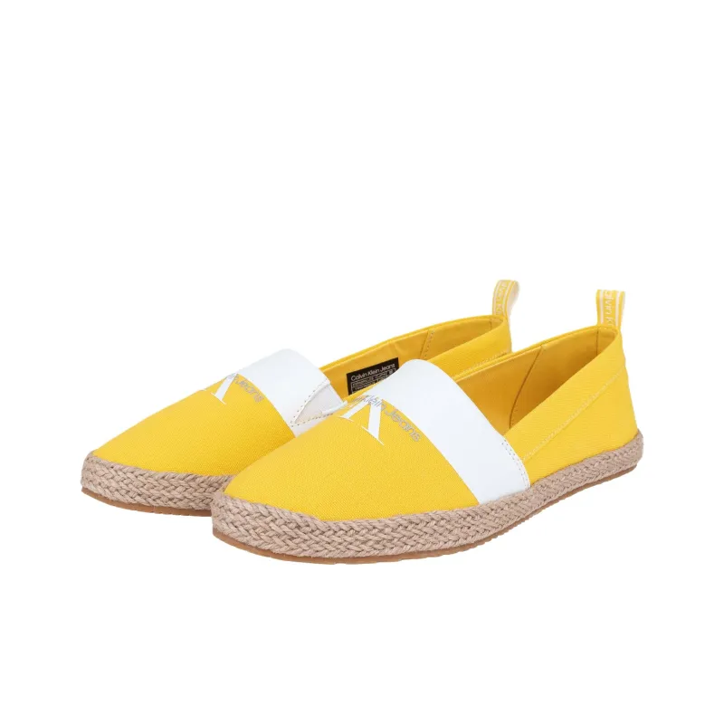 CKJ CALVIN KLEIN JEANS Espadrilles Women's Yellow-3