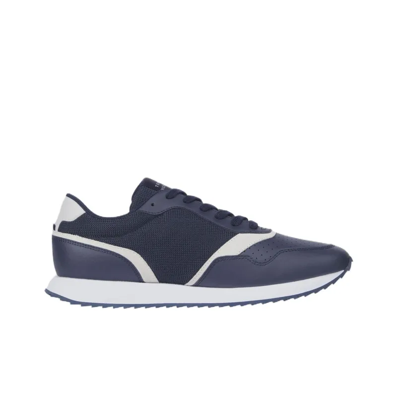 Tommy Hilfiger Trainers Abrasion Resistant Breathable Low Top Casual Running Shoes Men's Blue-1