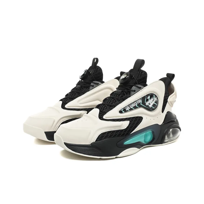 N·HOT Cushioning Height Increasing Breathable Mid-Top EVA+Air Cushion Combination Casual Running Shoes Unisex-1
