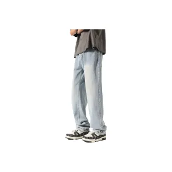 FAIRWHALE Jeans Unisex Light Blue