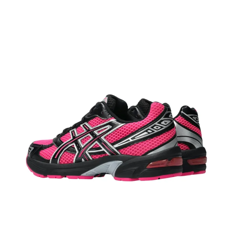 Asics Gel 1130 Abrasion Resistant Support Low Top Running Shoes Unisex Black Pink-3