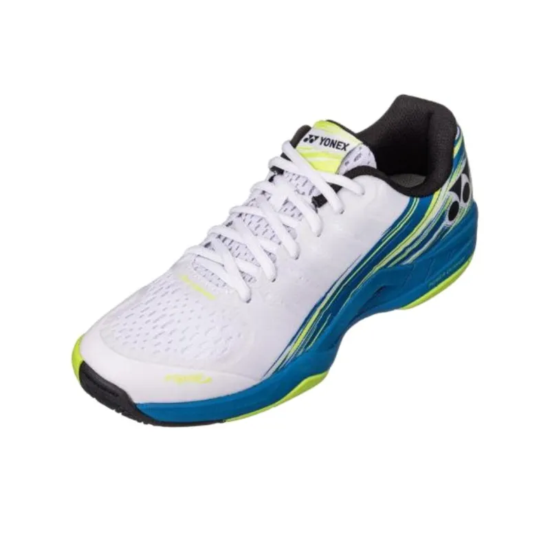 YONEX POWER CUSHION AERUS Abrasion Resistant Shock Absorbers Low Top Tennis Shoes Unisex White Blue-2