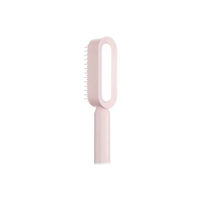 Love Of Wormwood Push Button Air Cushion Comb Long Hair Massage Comb Dormitory Home Use Portable Minimalist Style Comb-6