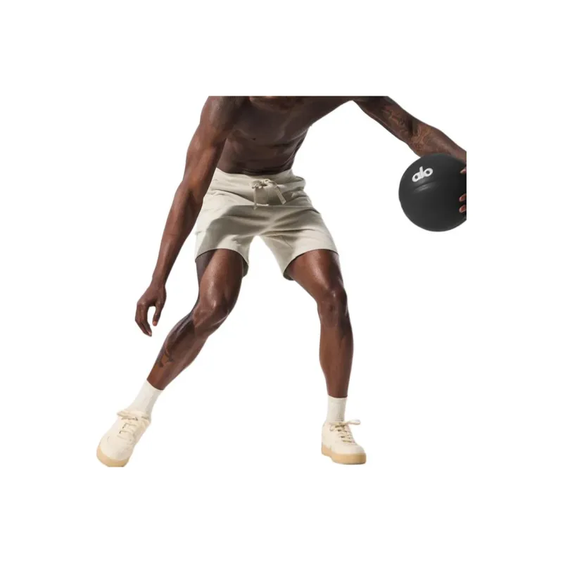 Alo Yoga Casual Shorts Men's Beige-3