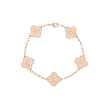 Van Cleef & Arpels Alhambra Four Leaf Lucky Series Bracelets Women's