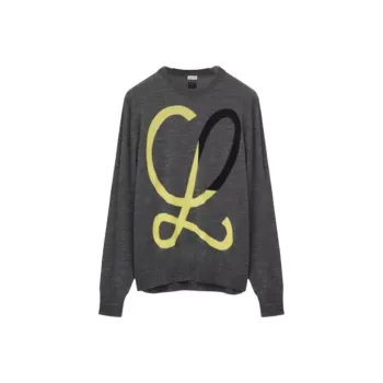 LOEWE Sweaters Men Gray