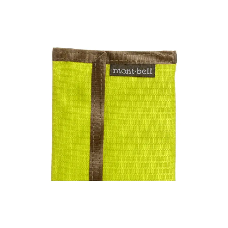MONTBELL Nylon Wallet Unisex Pomelo Yellow-4