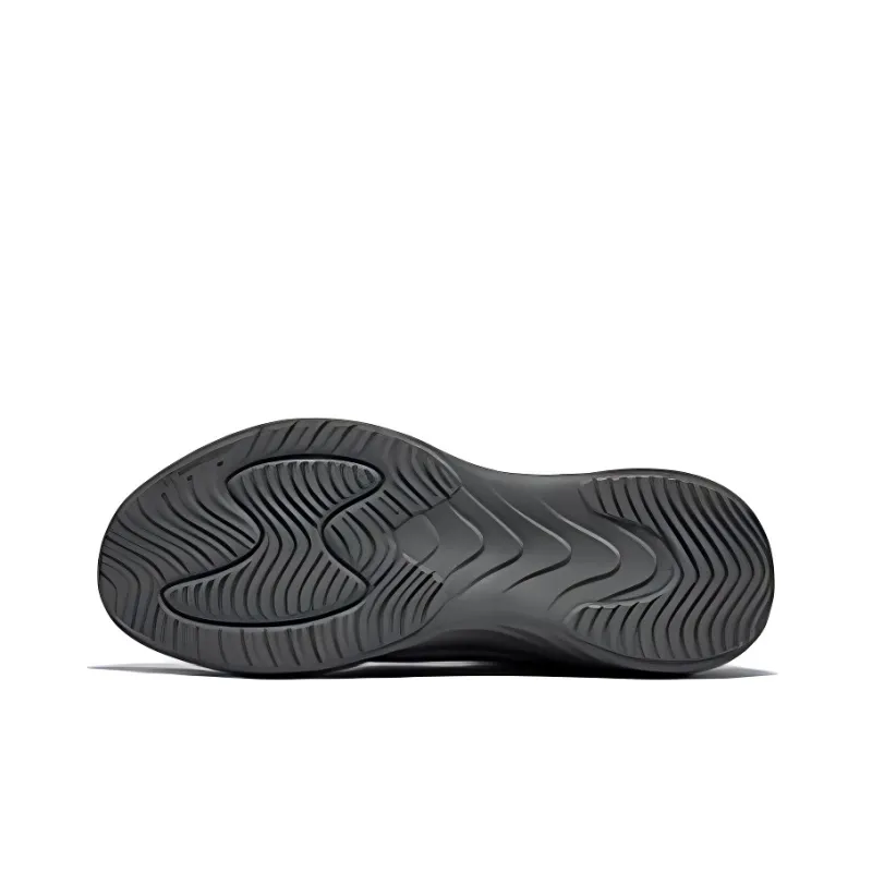 361° Slip Resistant And Breathable Low Top Casual Running Shoes Men's Gray-3