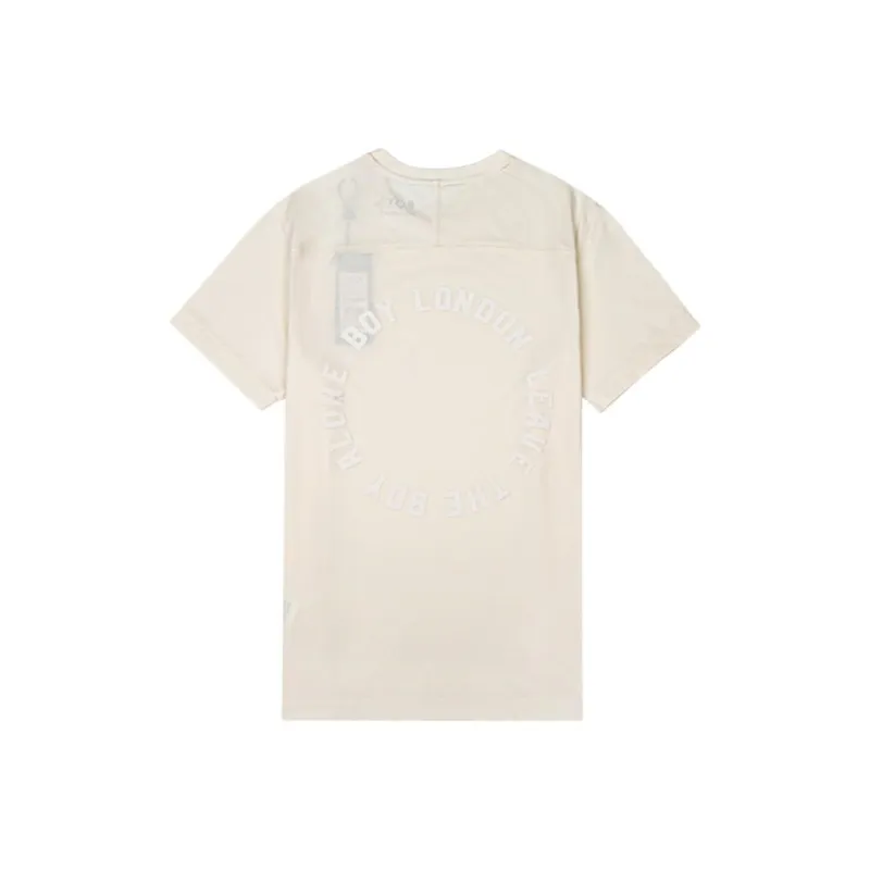 Boy London T Shirts Unisex Ecru-1