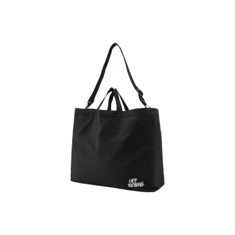 Vans Asia Artist Collaboration Edition Label Tote Bag, Shopping Bag, Shoulder Bag, Handbag Unisex Black-1