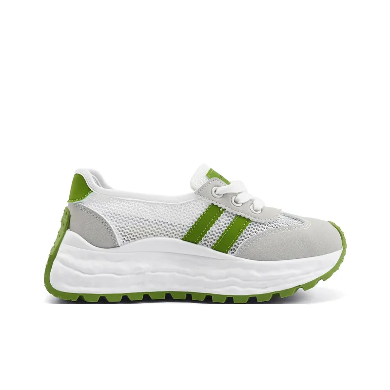 DHARRY Multicolor Velvet Bubbles Breathable Low Top Casual Shoes Women's-13